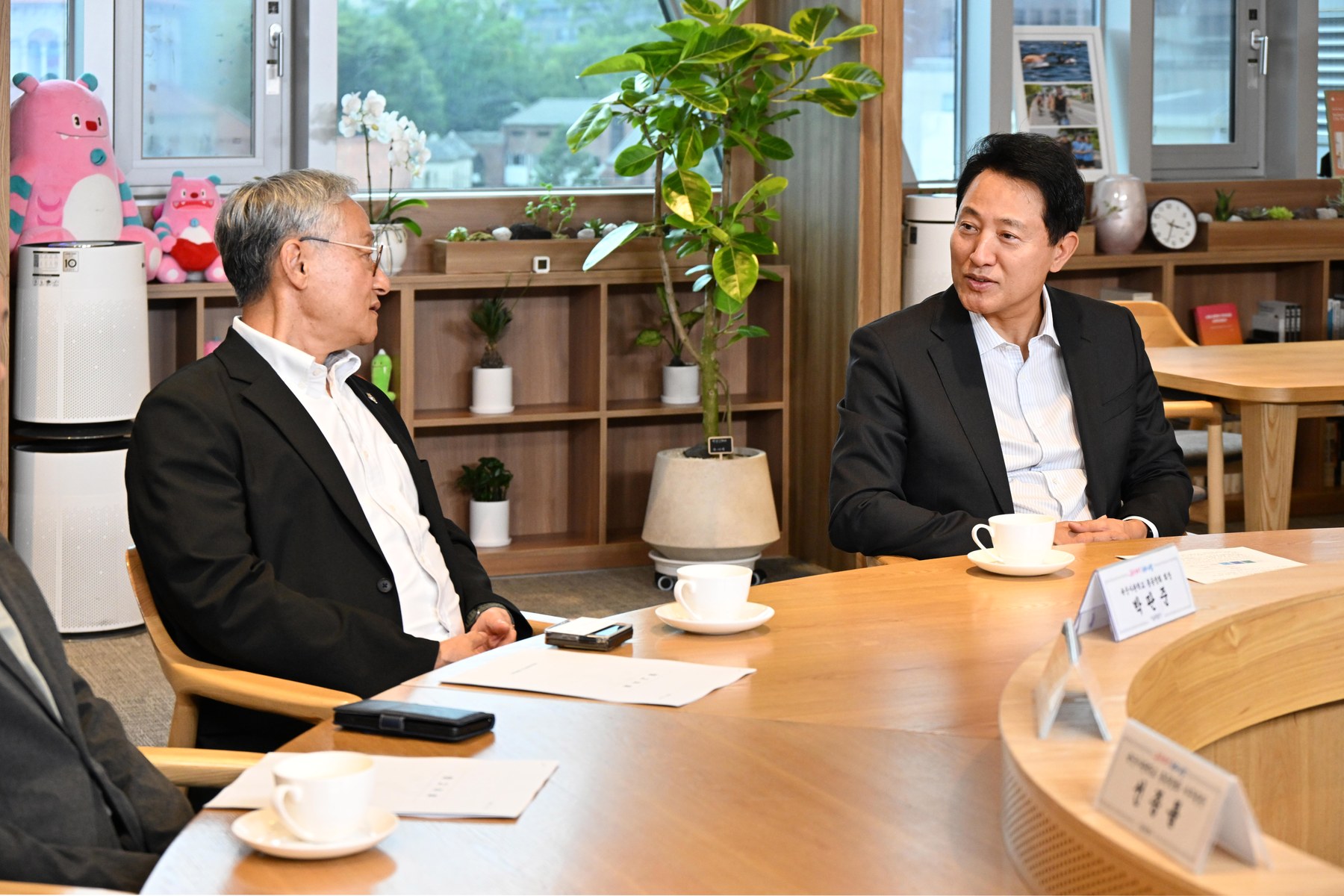 서울 오세훈 시장, 8일 육군사관학교 총동창회와 면담