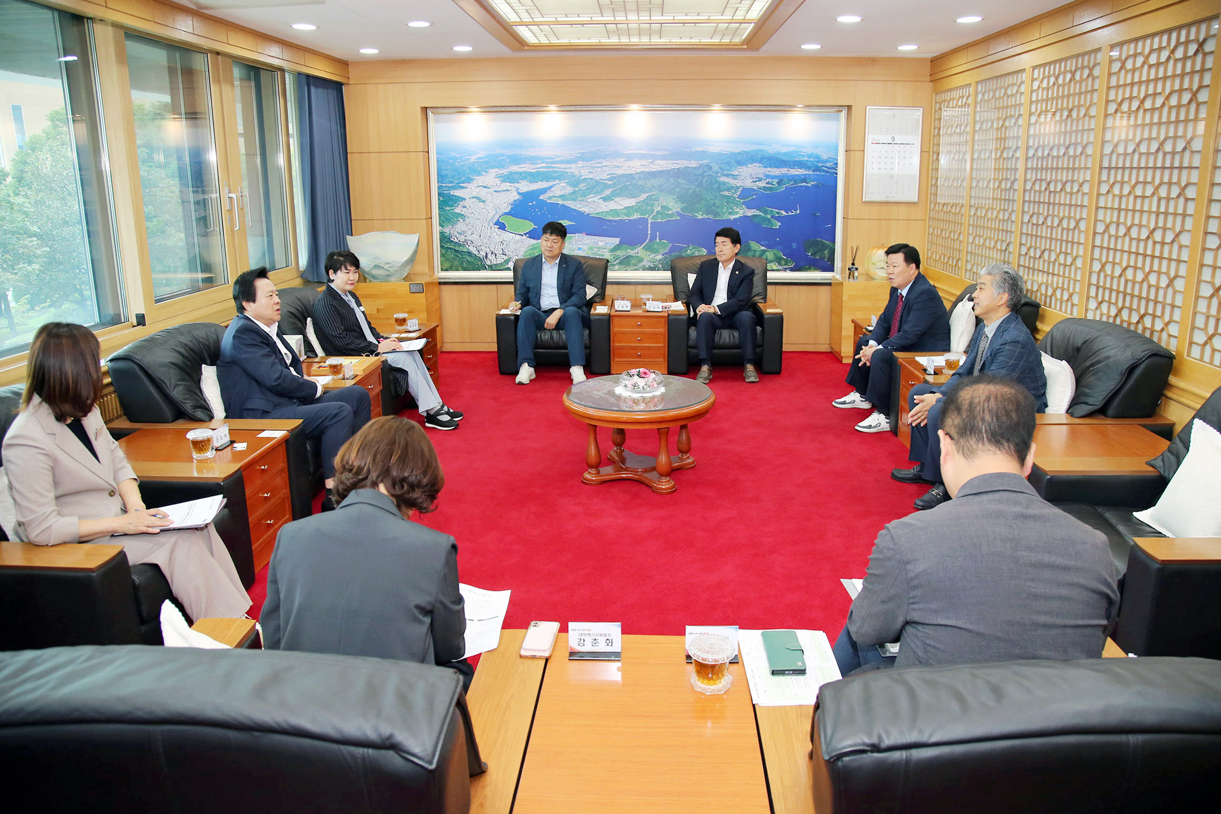 창원특례시-한국승강기대학교, 산학협력 방안 논의