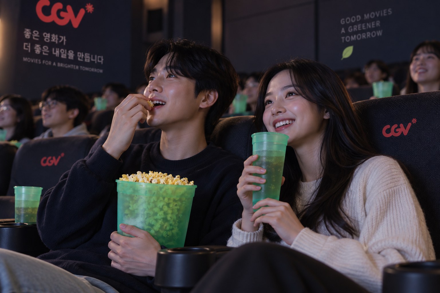서울시, CGV연남 영화관에 음료·팝콘 다회용기 도입 및 할인 혜택 제공