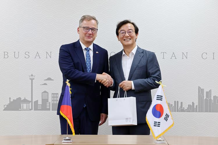 부산시, 주한체코대사 접견… 다양한 분야 교류·하벨 프로젝트 협력 기대