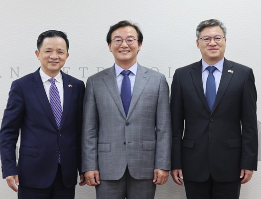 전재수 시장, 다이빙 주한 중국 대사 접견