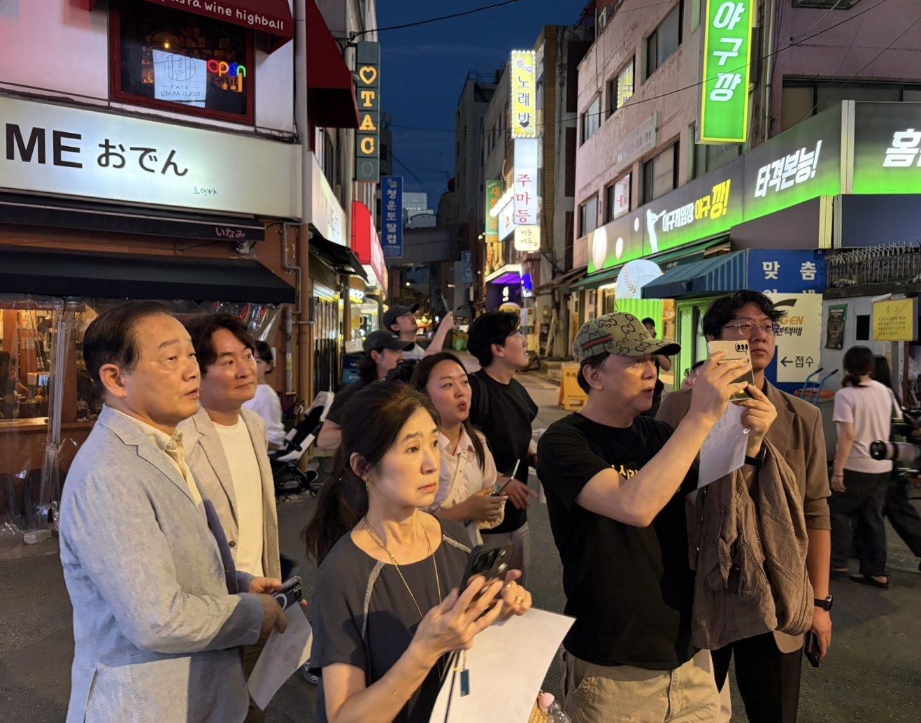 서울시 G3 글로벌매력분과, 힙지로 야간관광 현장 방문