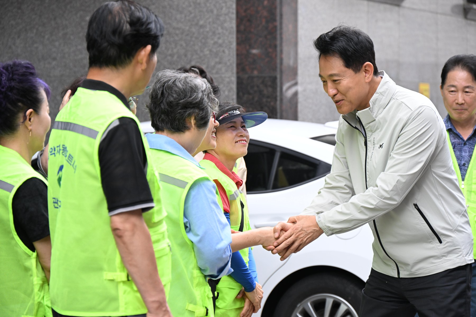 오세훈 서울시장, 관악구 침수취약지역 집중 점검