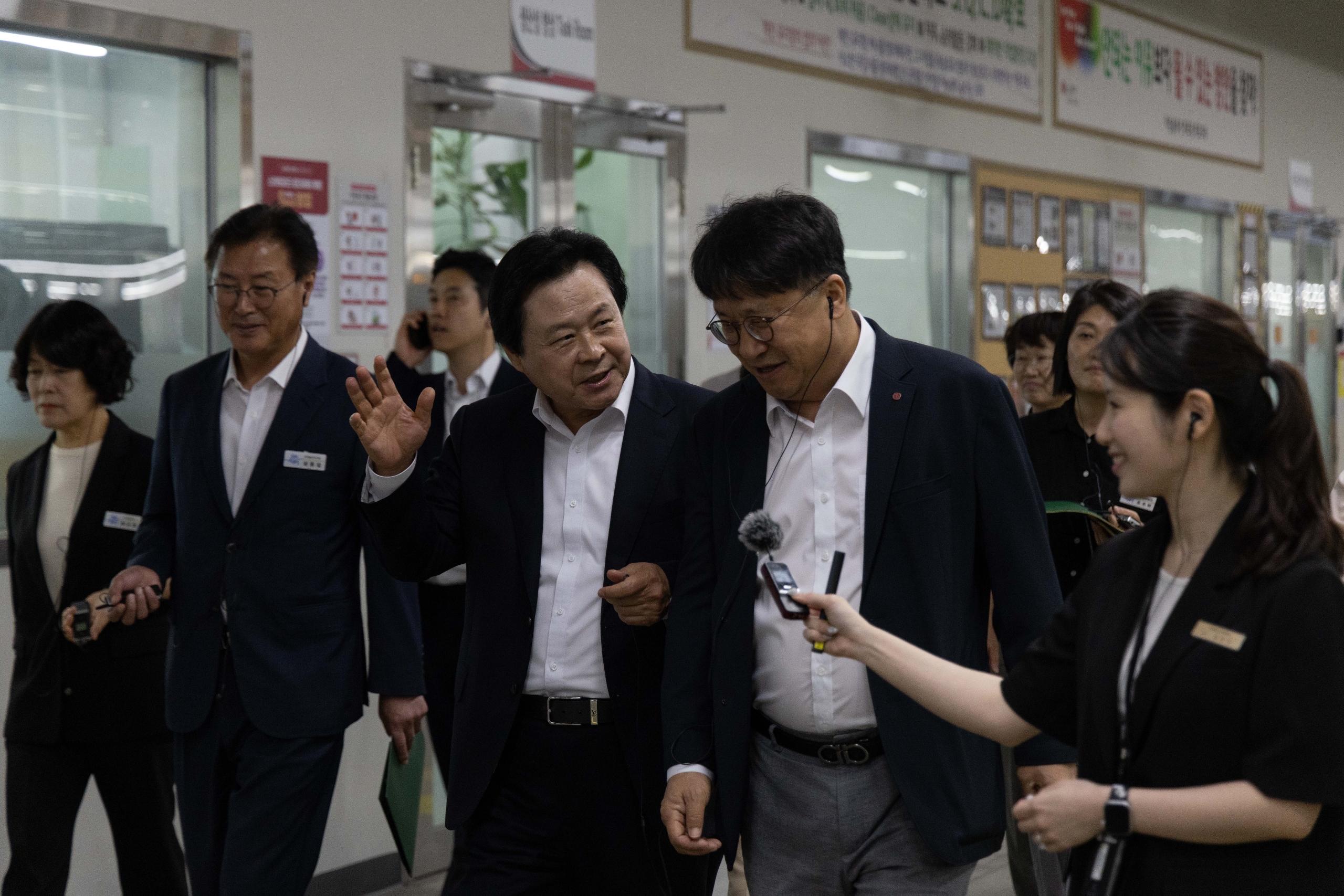 강기윤 창원특례시장, LG스마트파크 제조혁신 현장 방문