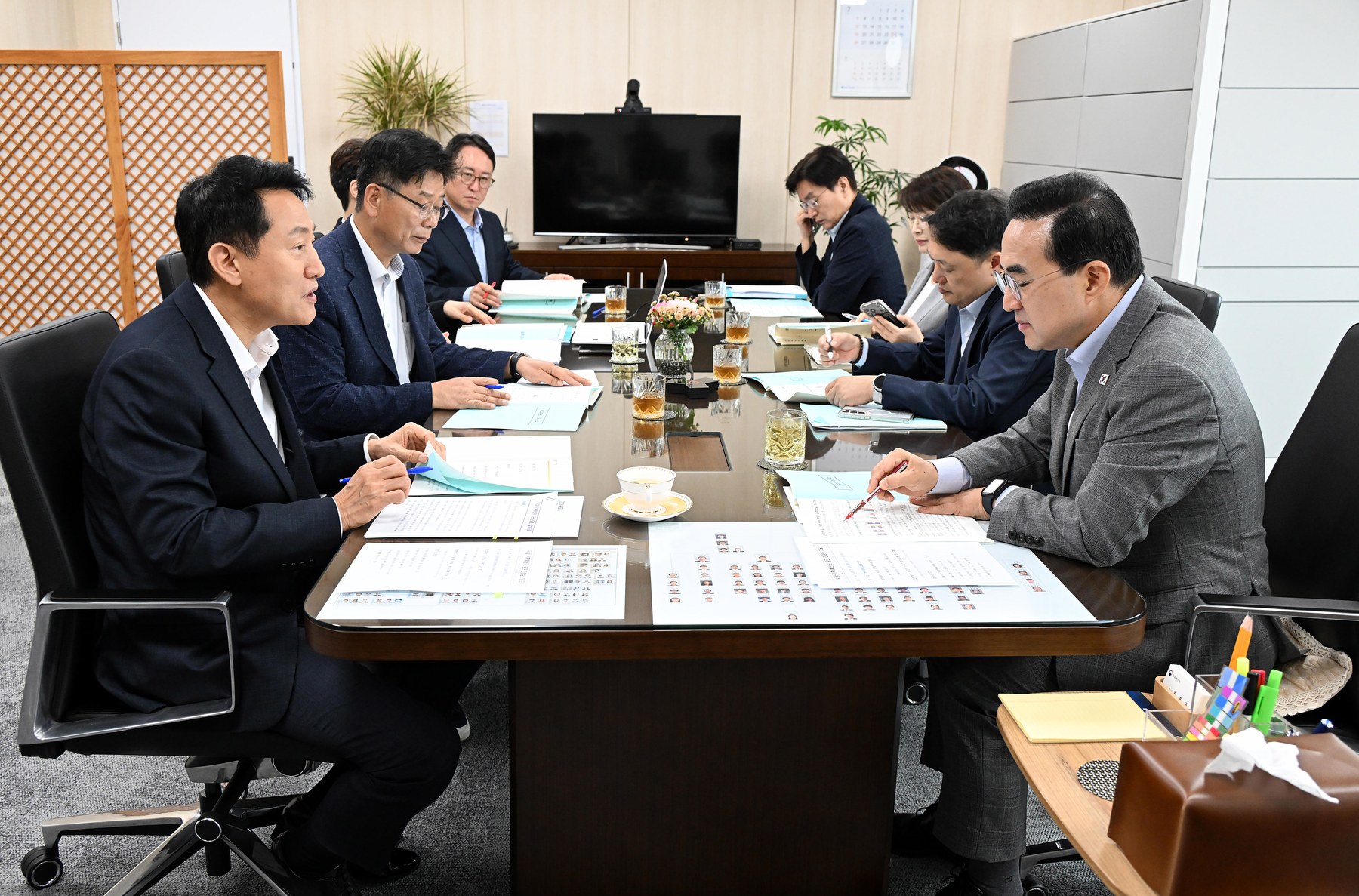 오세훈 서울시장, 노후 기반시설 개선 국비 지원 확대 요청