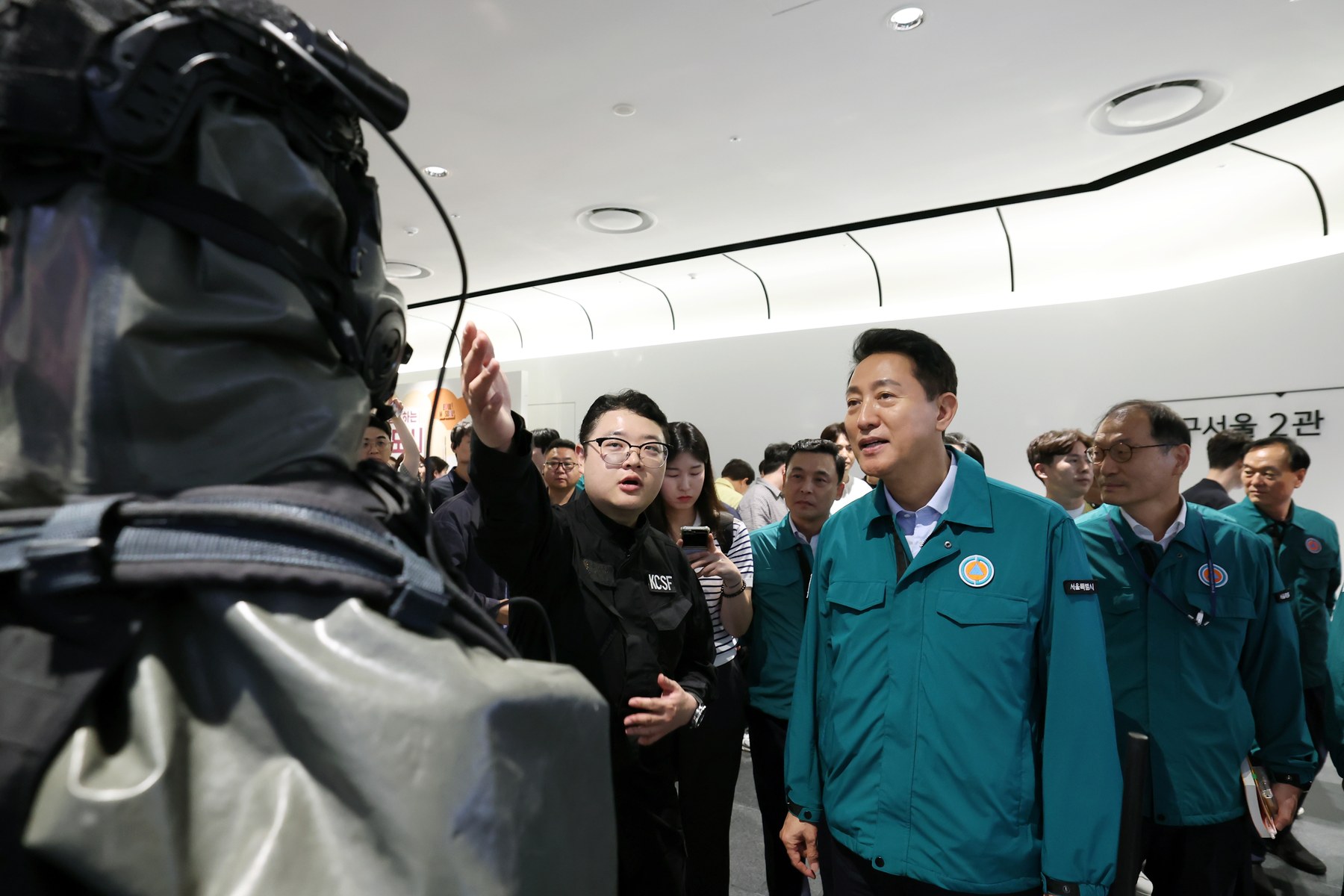 서울 오세훈 시장, 20일 민방위 훈련 연계 안보체험전 참관