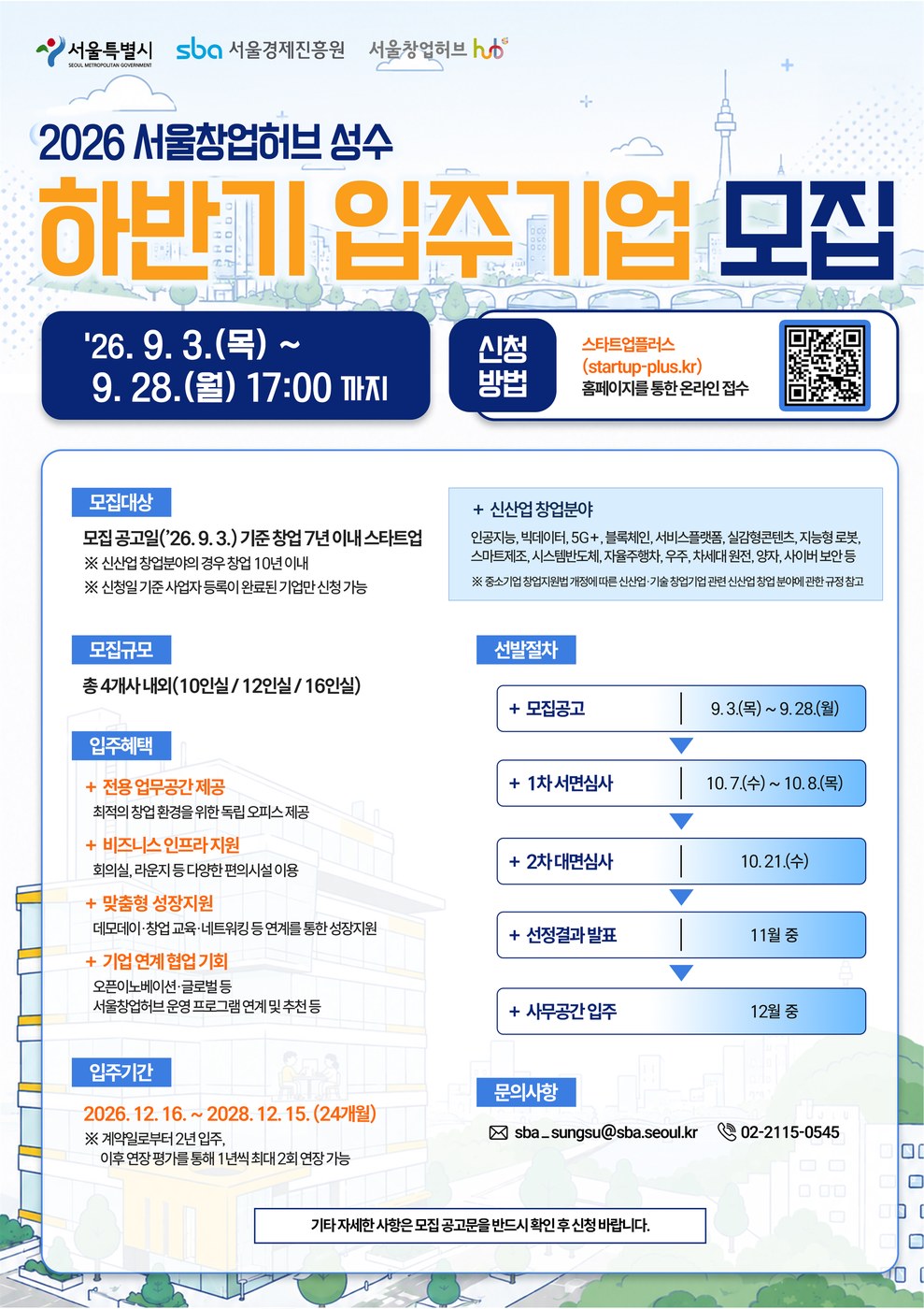 서울창업허브 성수, Age-Tech 창업 거점으로 기업 발굴부터 투자·사업화 지원