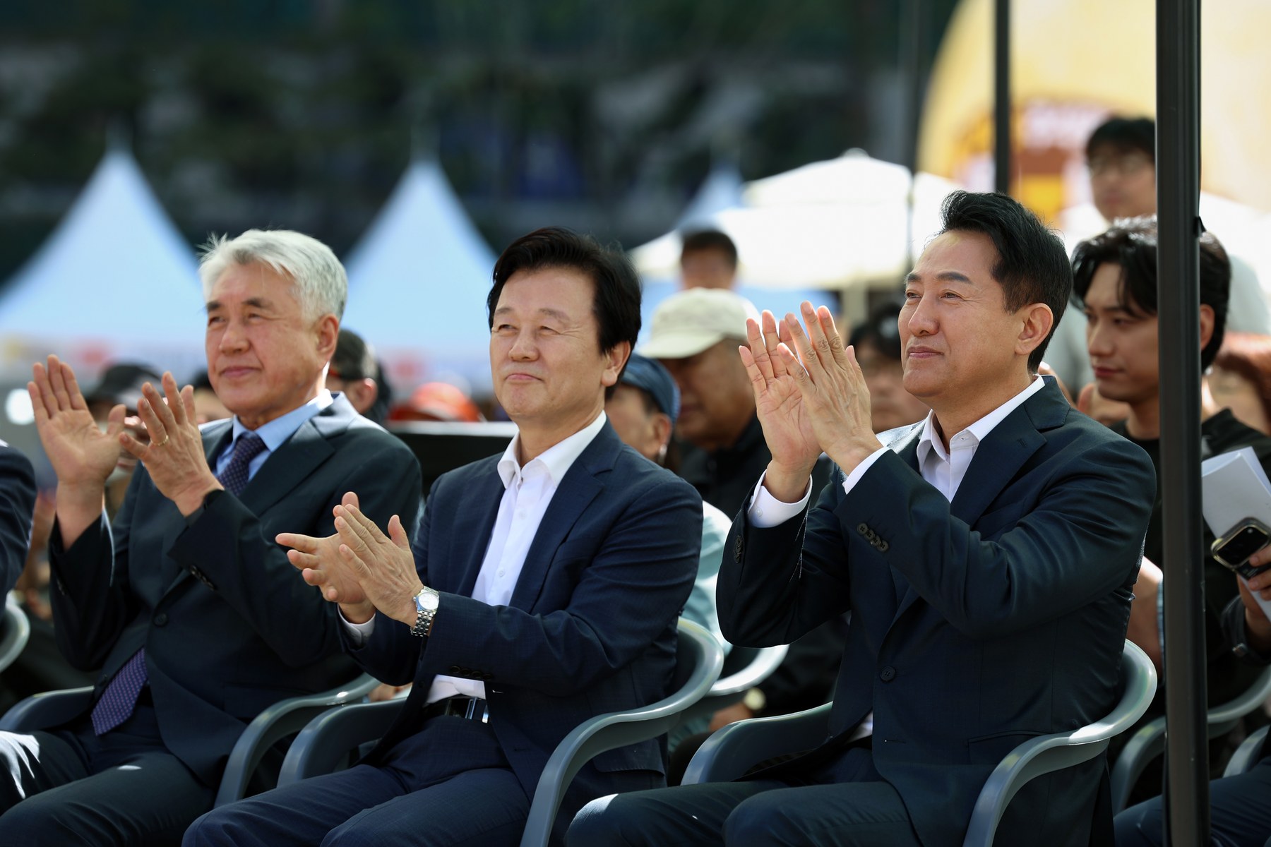 서울 오세훈 시장, 15일 추석맞이 서로장터 개막식 참석