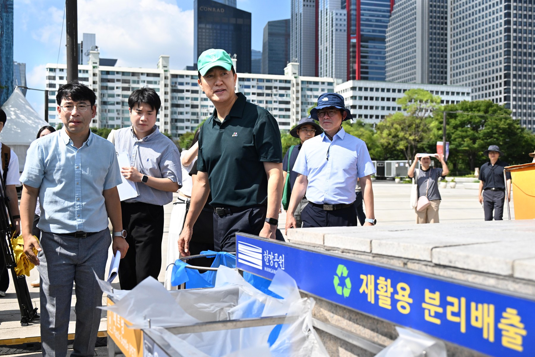 오세훈 서울시장, 서울세계불꽃축제 앞두고 현장 안전점검 실시