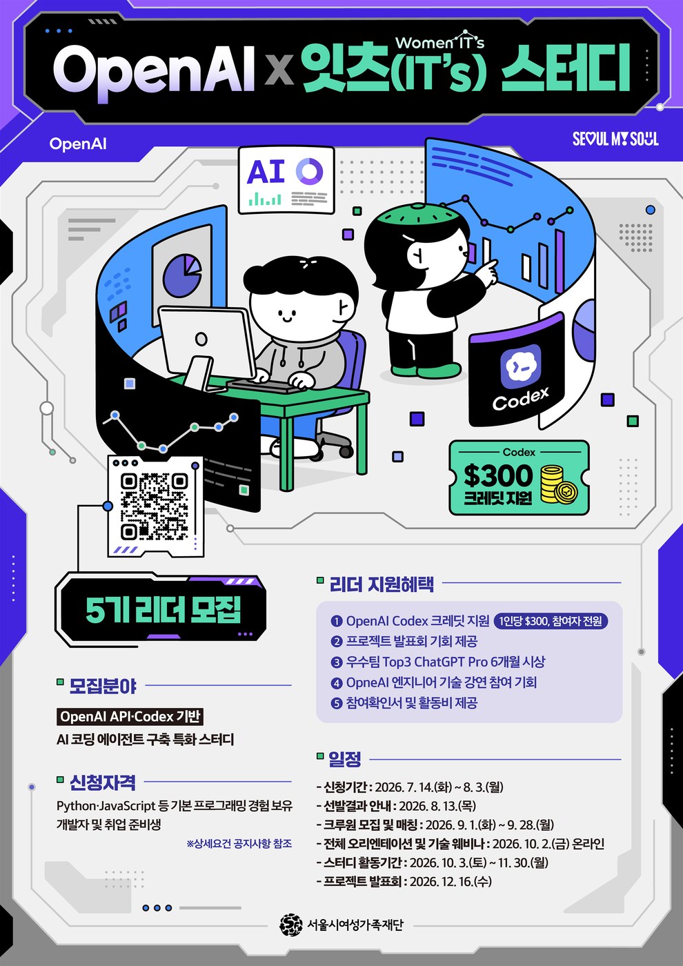 서울시여성가족재단, OpenAI와 ‘잇츠 스터디’ 5기 협력 추진