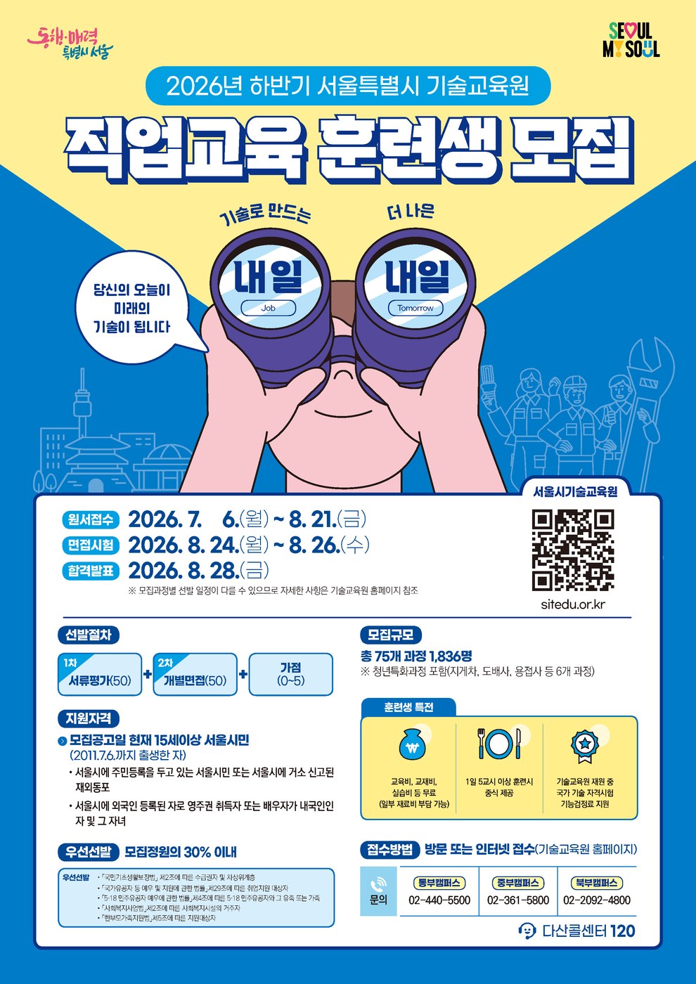 서울시, AI 시대 맞춰 기술교육원 교육과정 개편해 청년 맞춤형 직업훈련 강화