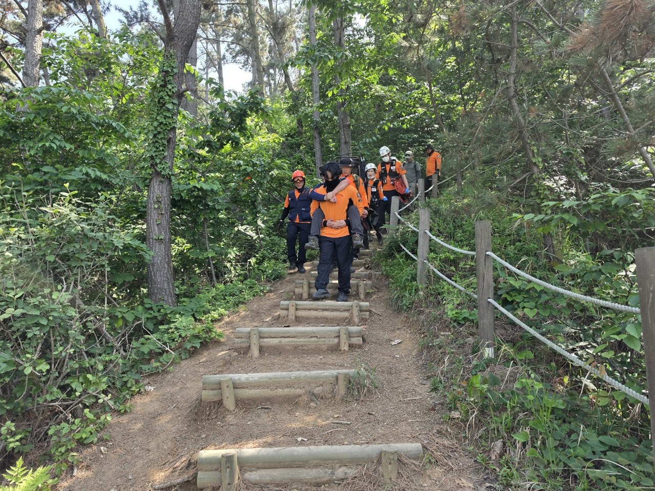 충남소방, 가을철 산악사고 예방 총력