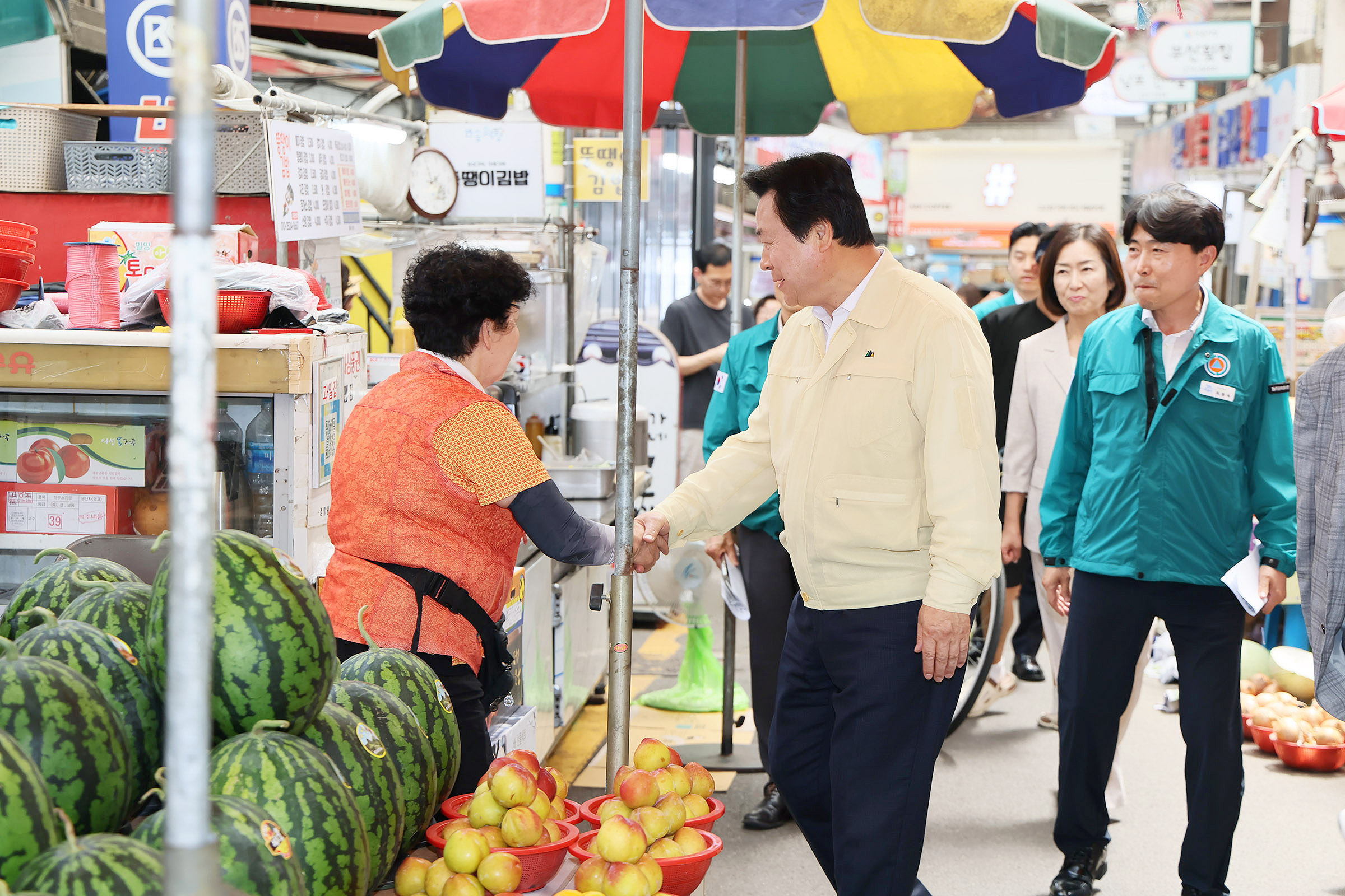 강기윤 창원시장, 폭염중대경보 속 ‘현장 행정’강화
