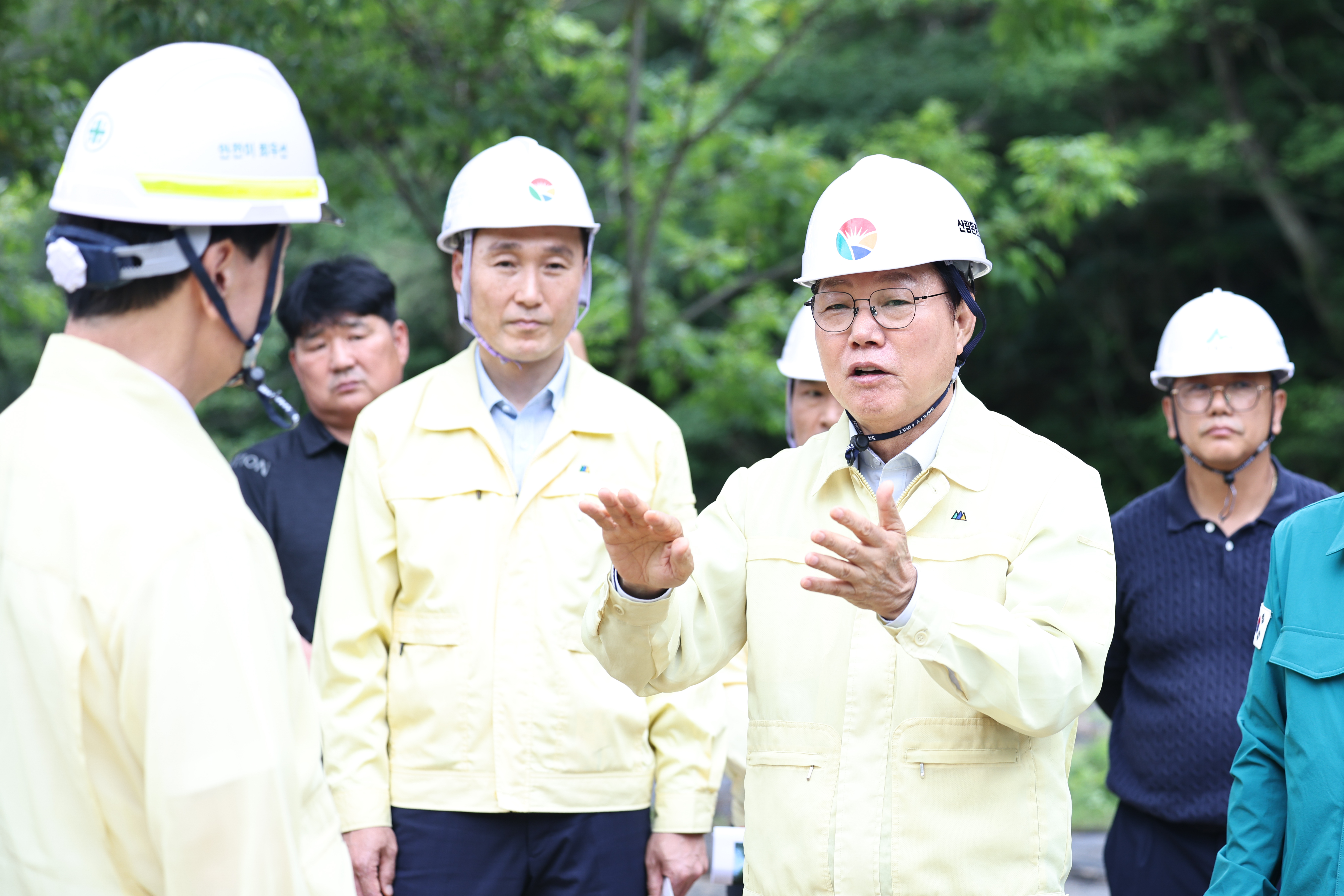 박완수 지사, 우기대비 산사태취약지역 현장 점검