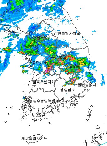 서울시 7월 17일 강우 상황보고 발표